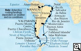 41-day antarctic to the amazon