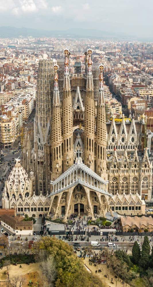 Sagrada Familia in Barcelona, Spanien