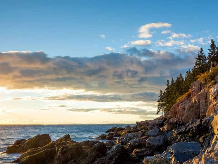Bass Harbor lighthouse on Mount Desert Island, Maine, an area visited on an all-inclusive, luxury Seabourn cruise.