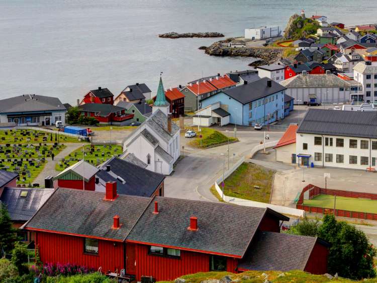 Norway, Finnmark, Mageroya island, Honningsvag