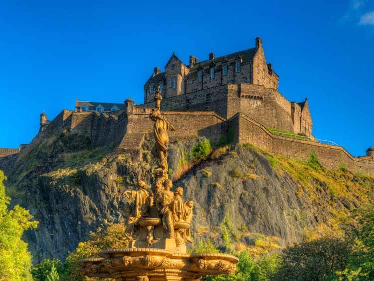 UK, Scotland, Great Britain, Edinburgh, Edinburgh Castle