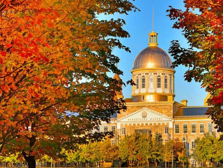 Bonsecours Market at the Old Port in Montreal, Province of Quebec, Canada