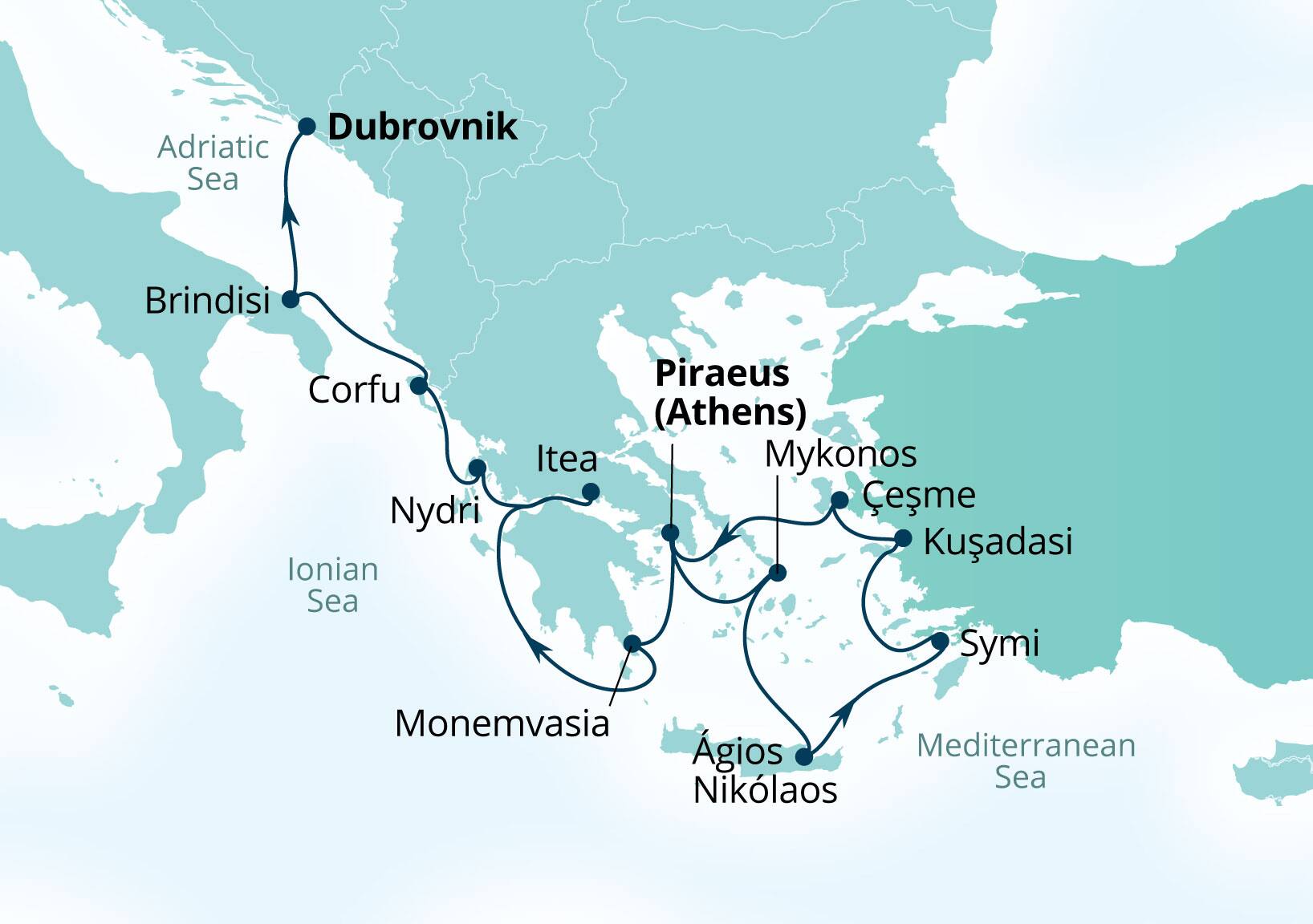 Grecian Gems & Dubrovnik with Seabourn Hot Deal House of Travel