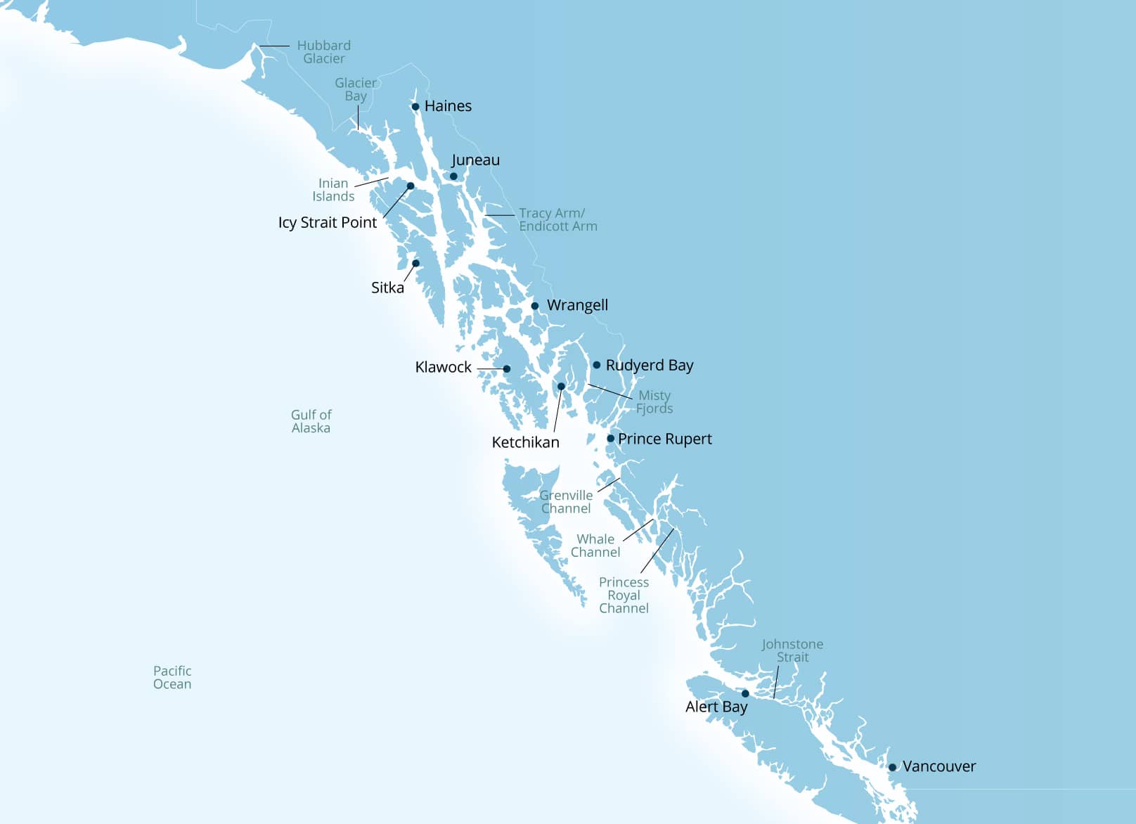 Map Of Itinerary SBN