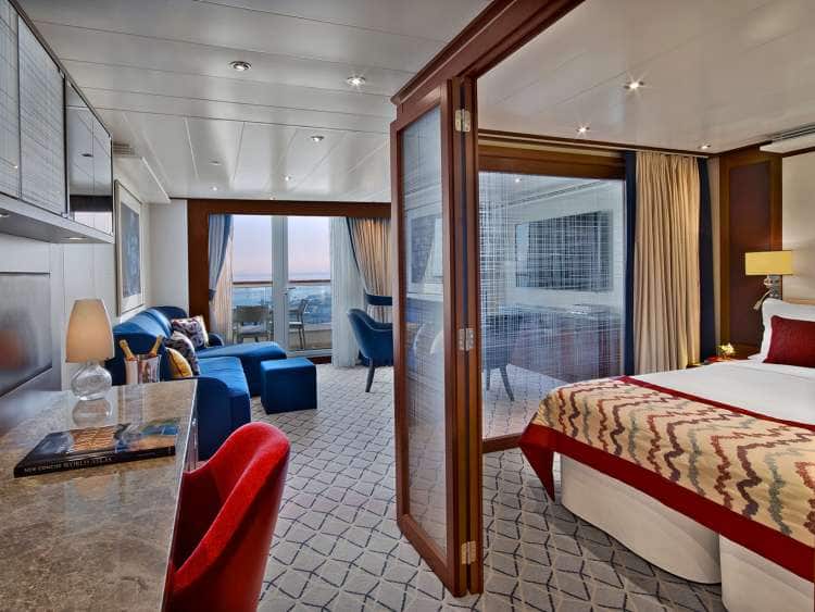 Penthouse Suite on board Seabourn Encore and Seabourn Ovation