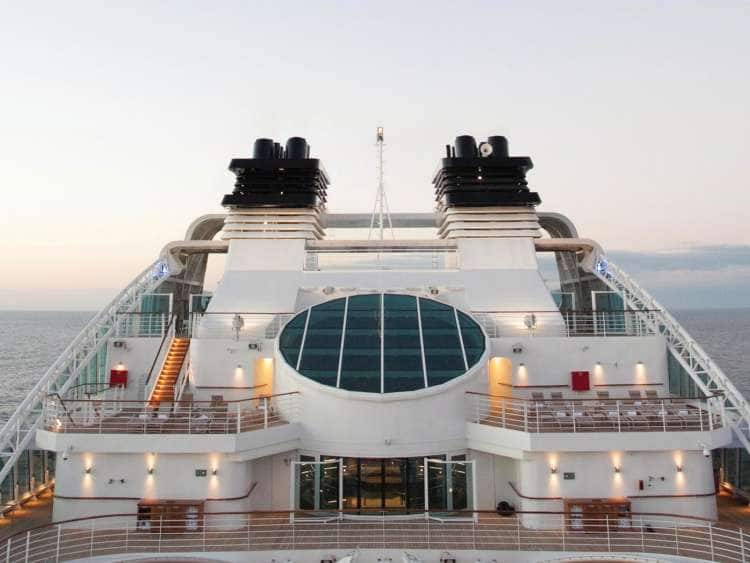 A Seabourn Cruise ship on an all-inclusive cruise