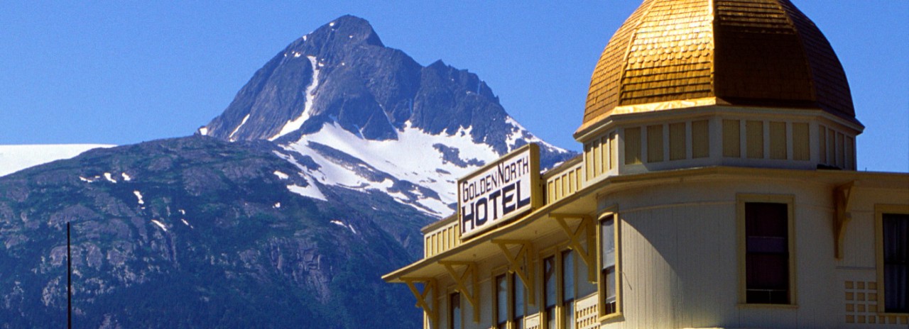 Alaska, Skagway,(editorial use only, no model release)