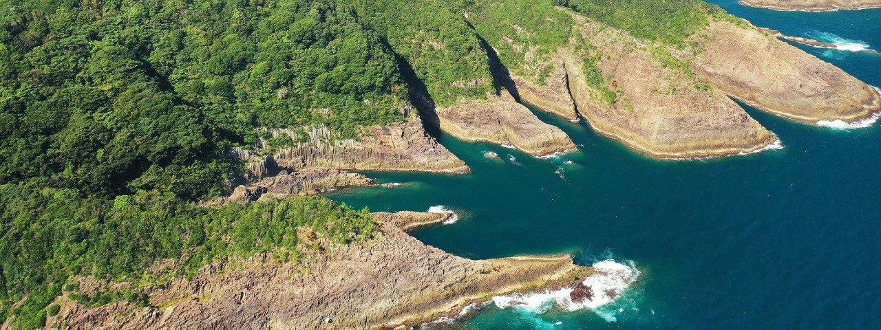 Aberatsu Japan coastline