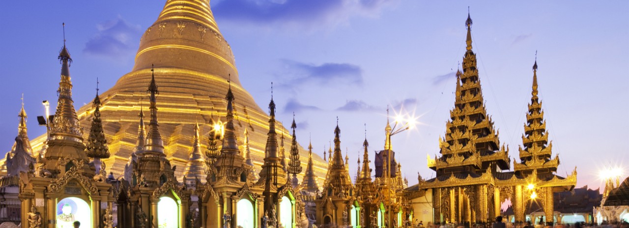 Myanmar, Yangon, Shwedagon Pagoda