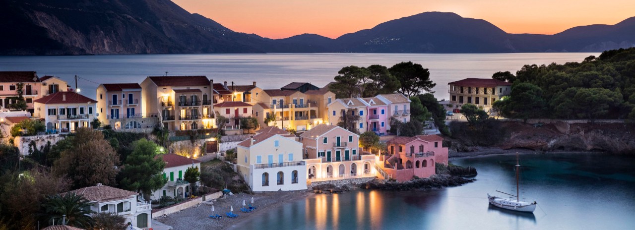 Greece, Ionian Islands, Cephalonia Island, Kefalonia, Assos