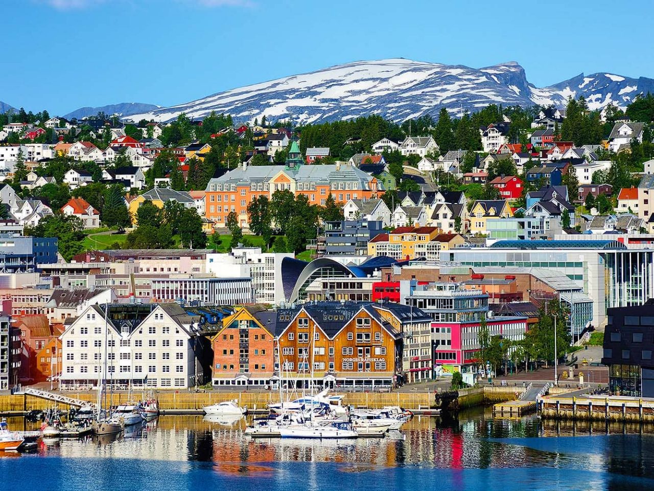 Tromso Harbor, Norway