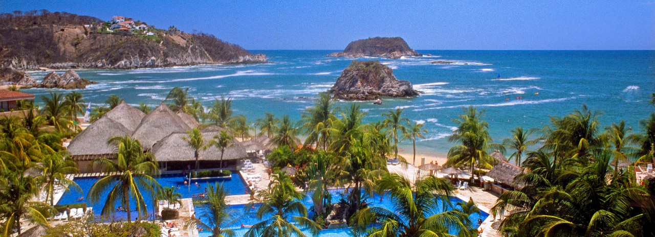 Mexico, Oaxaca, Pacific ocean, Huatulco, Tangolunda Beach, Sheraton Hotel