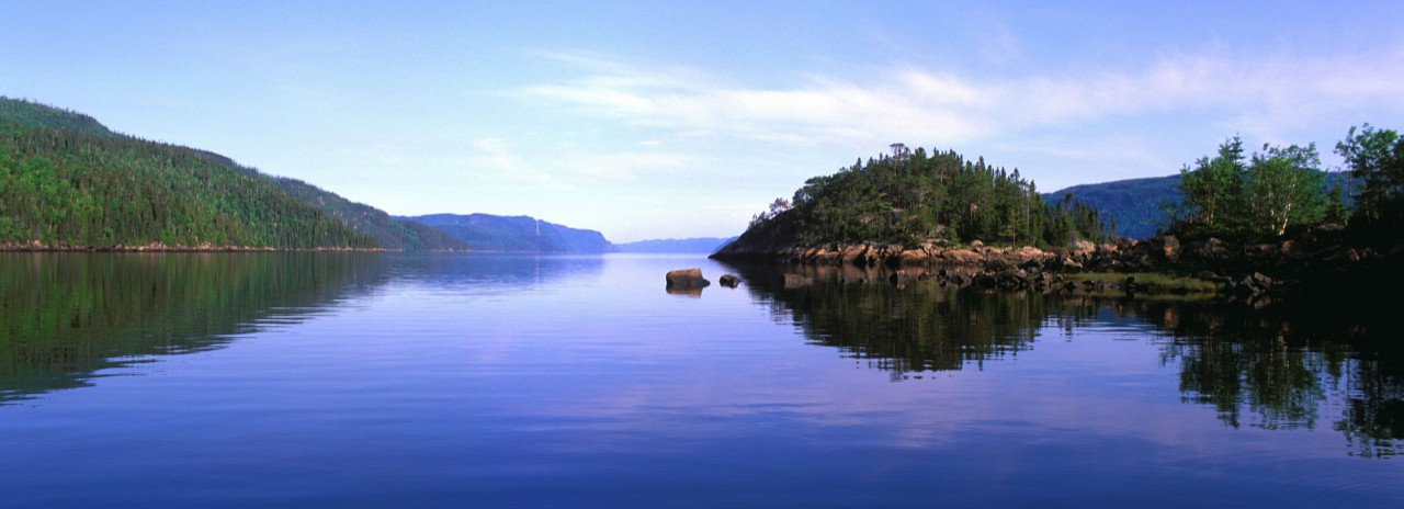 Canada, Quebec, Saguenay river.