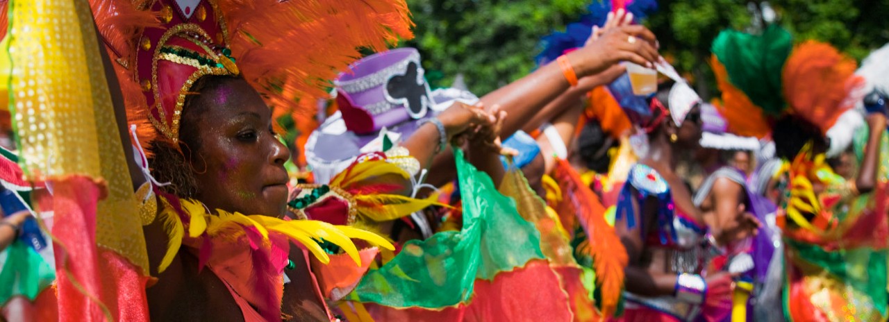 Saint Lucia, Castries, Caribbean sea, St Lucia annual Carnival celebrations in July