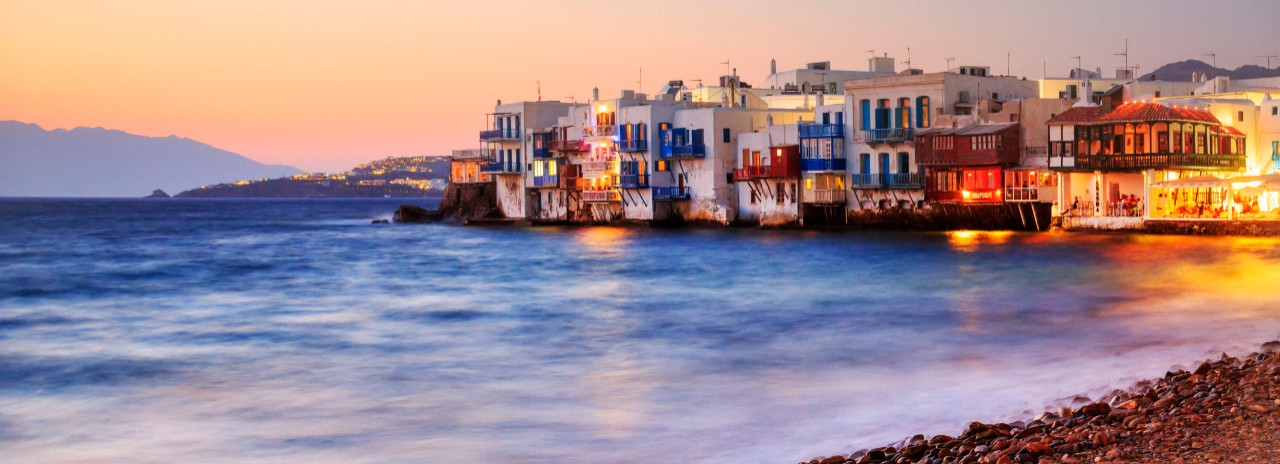 Greece, Cyclades, Mikonos Island, Little Venice