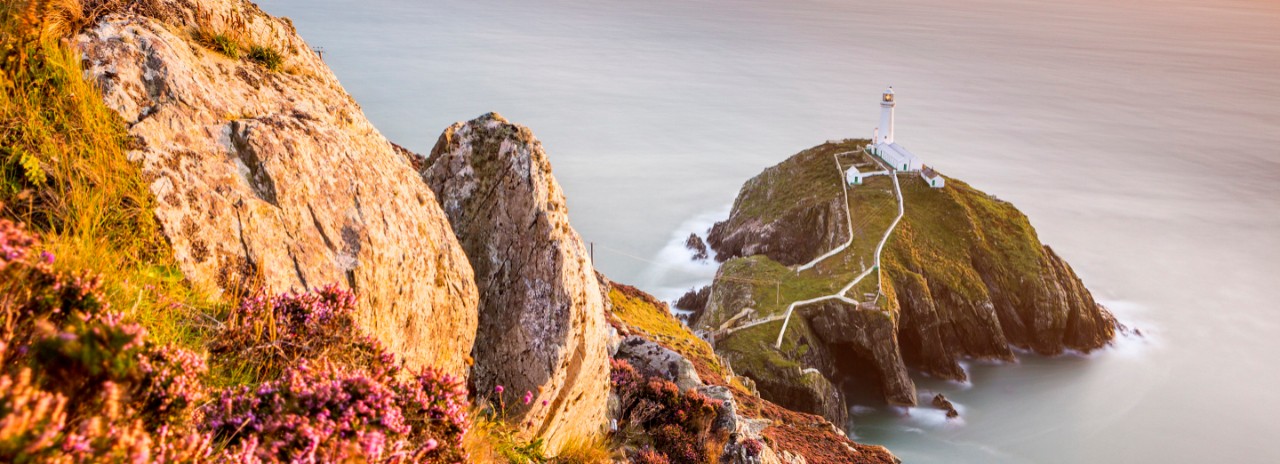 UK, Wales, Great Britain, Gwynedd, British Isles, Gwynedd, South Stack Lighthouse, Holyhead, Isle of Anglesey