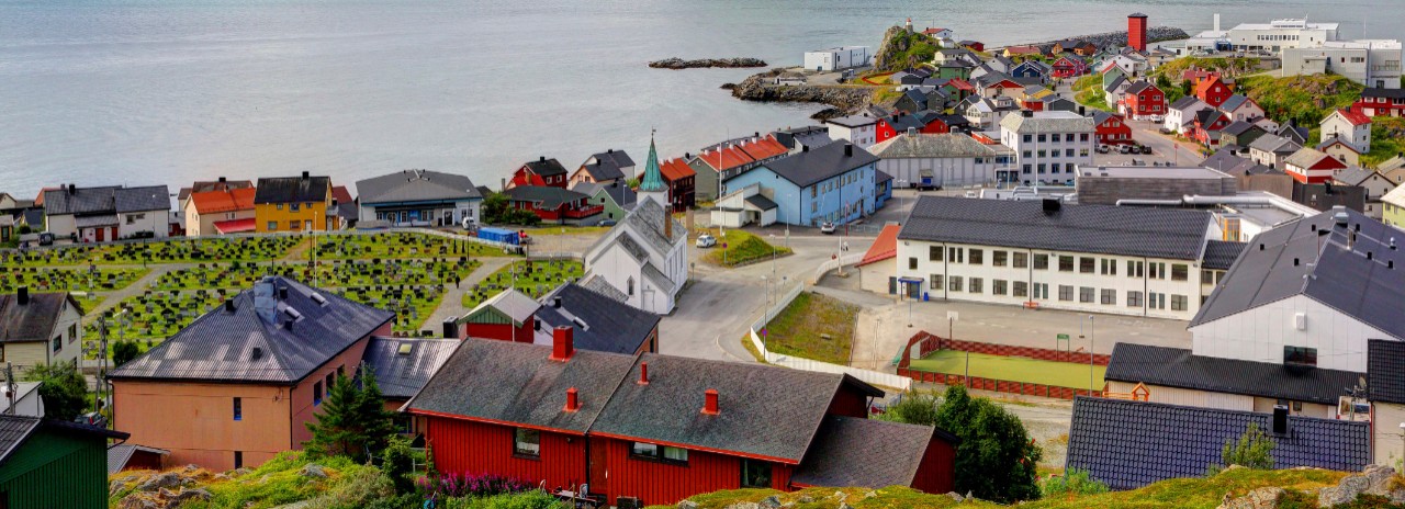 Norway, Finnmark, Mageroya island, Honningsvag