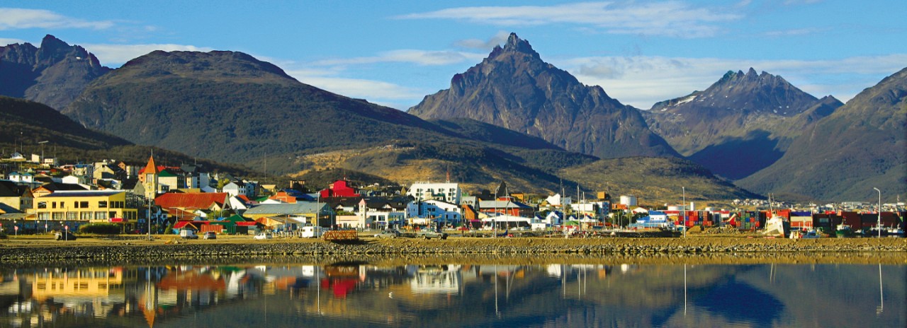 Center of Ushuaia, Tierra del Fuego, Argentina