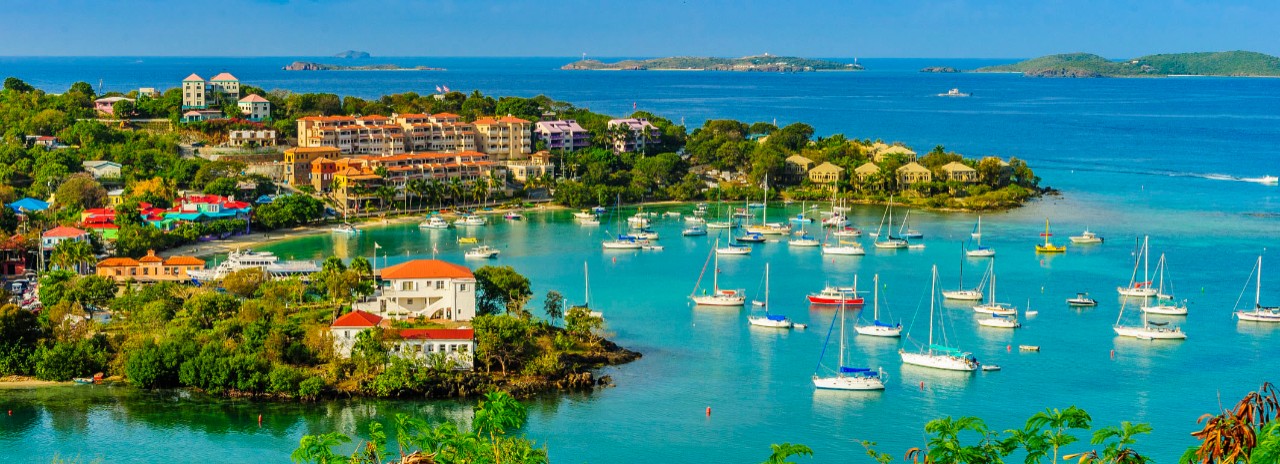 USVI, Saint John, Caribbean, Cruz Bay