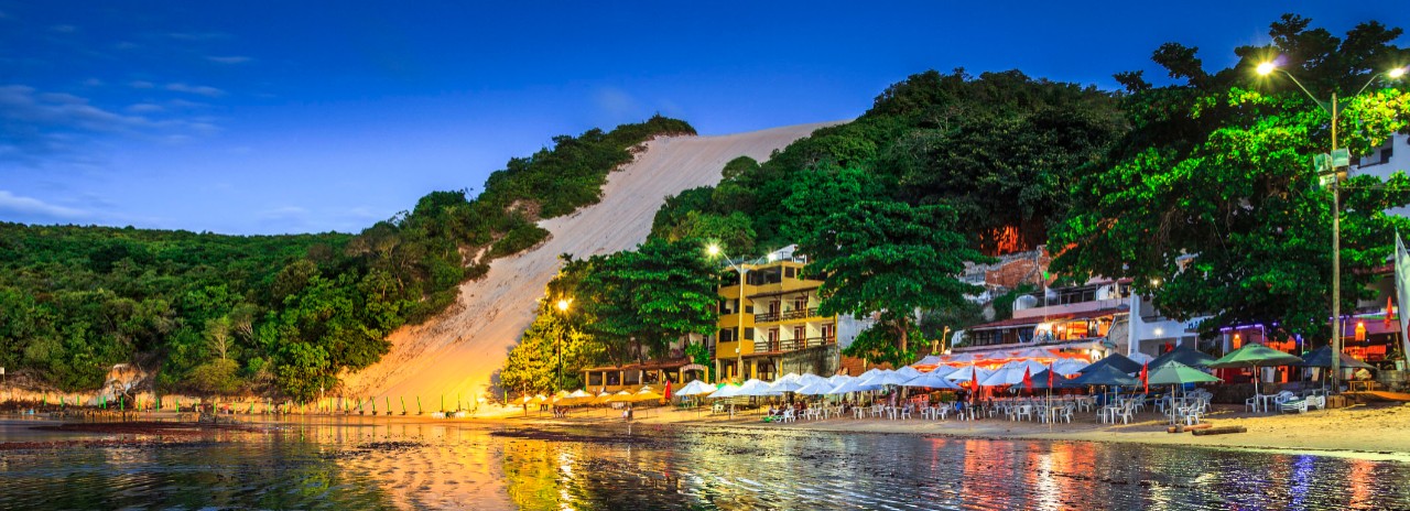 Brazil, Rio Grande do Norte, Atlantic ocean, Natal, Ponta Negra Beach
