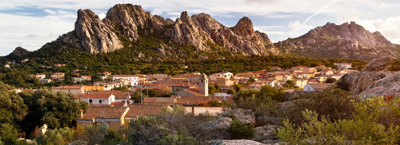 Italy, Sardinia, Mediterranean area, Olbia-Tempio district, Olbia, San Pantaleo village
