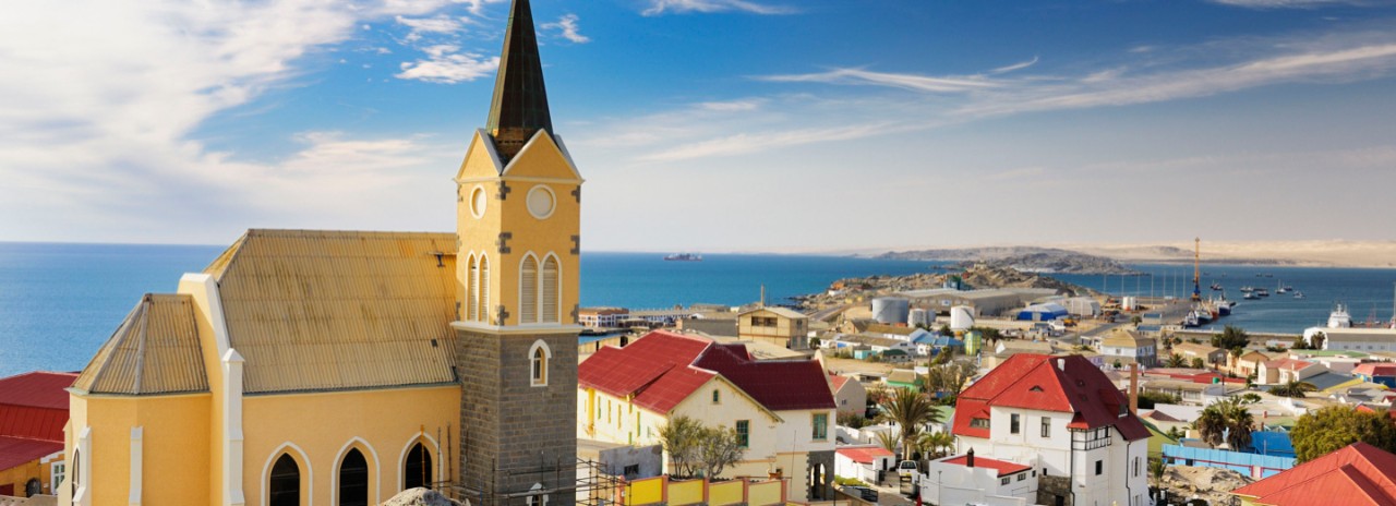 Rock Church in Luederitz, Namibia