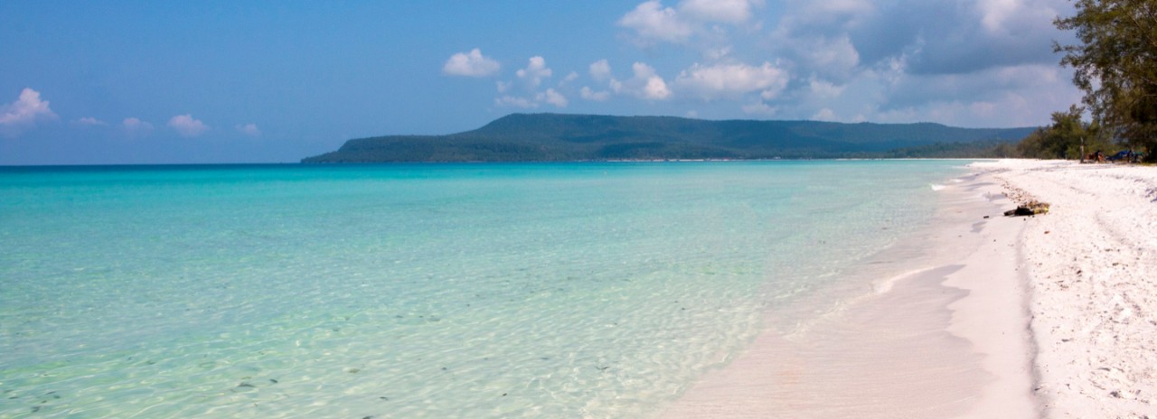 Cambodia, Sihanoukville, Sok San Beach on Koh Rong Island near Sihanoukville