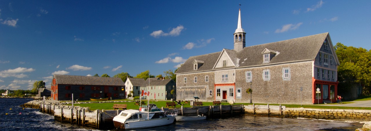 Shelburne Harbor, Historic District, Lighthouse Route, Nova Scotia, Canada
