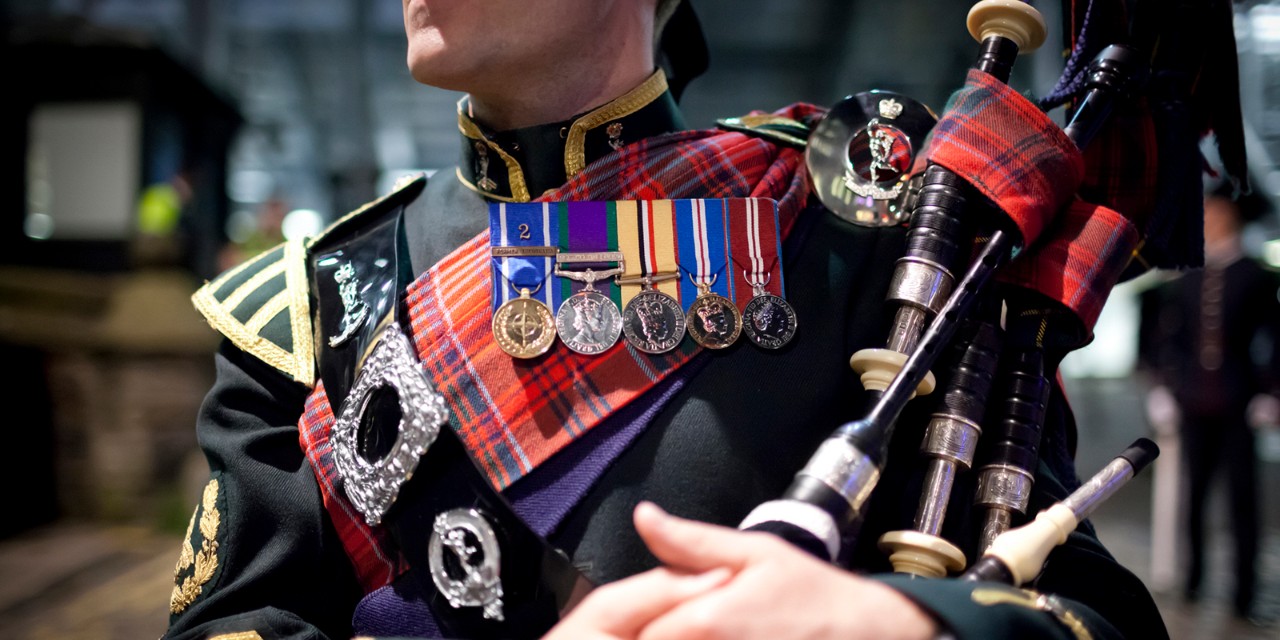UK, Scotland, Great Britain, Edinburgh Castle, Royal Tattoo military parade