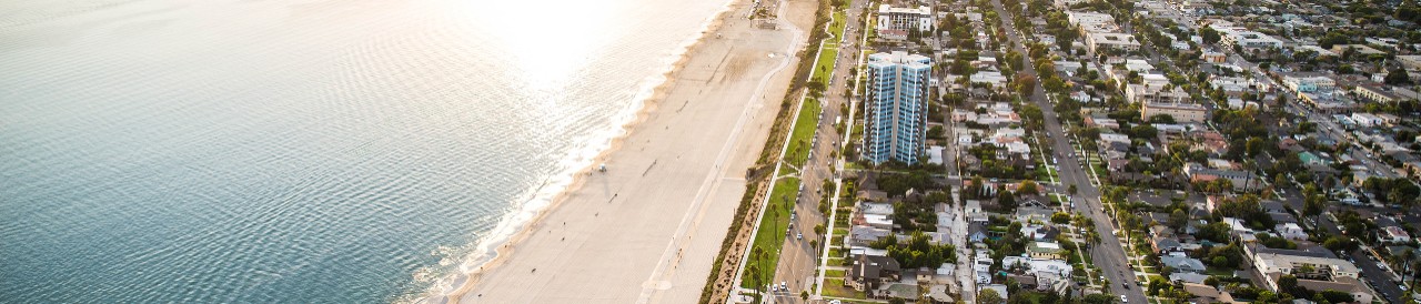 Los Angeles coastline