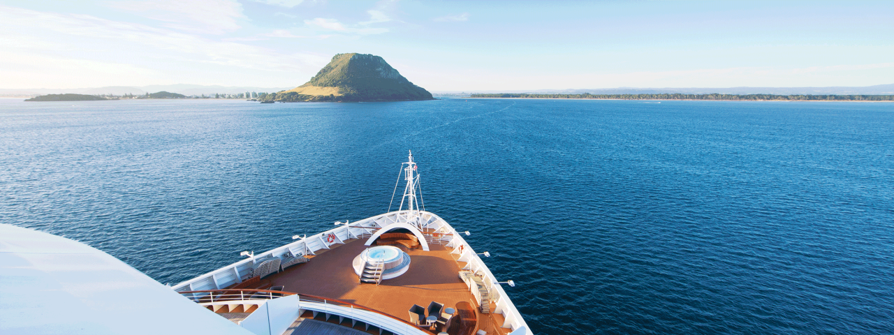 Seabourn Encore in Tauranga, New Zealand